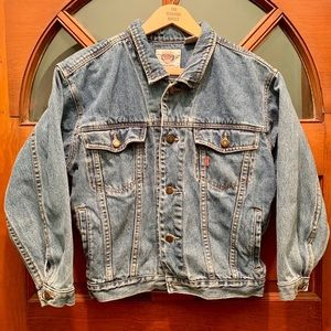 Vintage Bugle Boy Stonewashed Denim Jacket